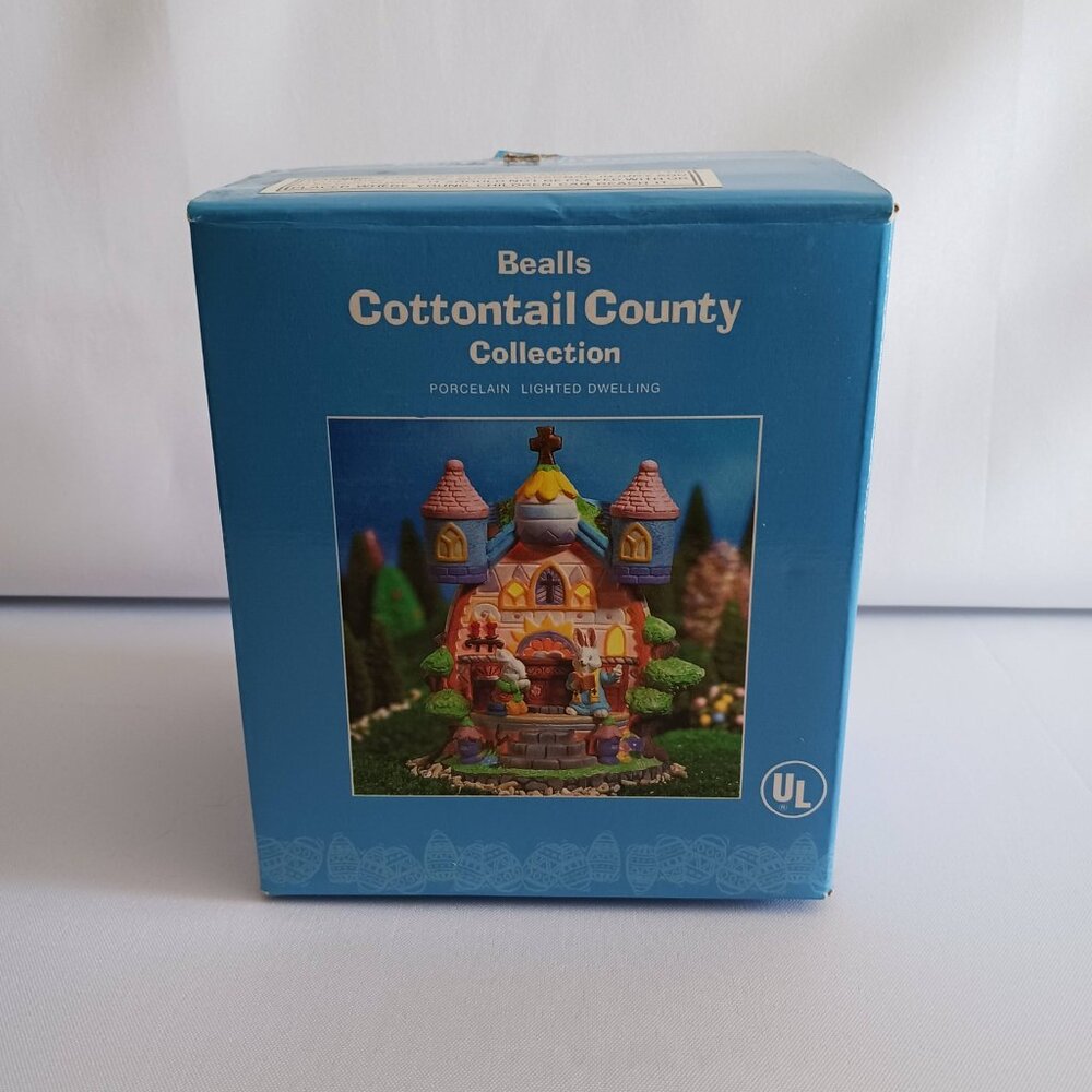 NIB Bealls Cottontail Country Collection Multi-Color Porcelain Egg Shaped Light - Picture 3 of 10